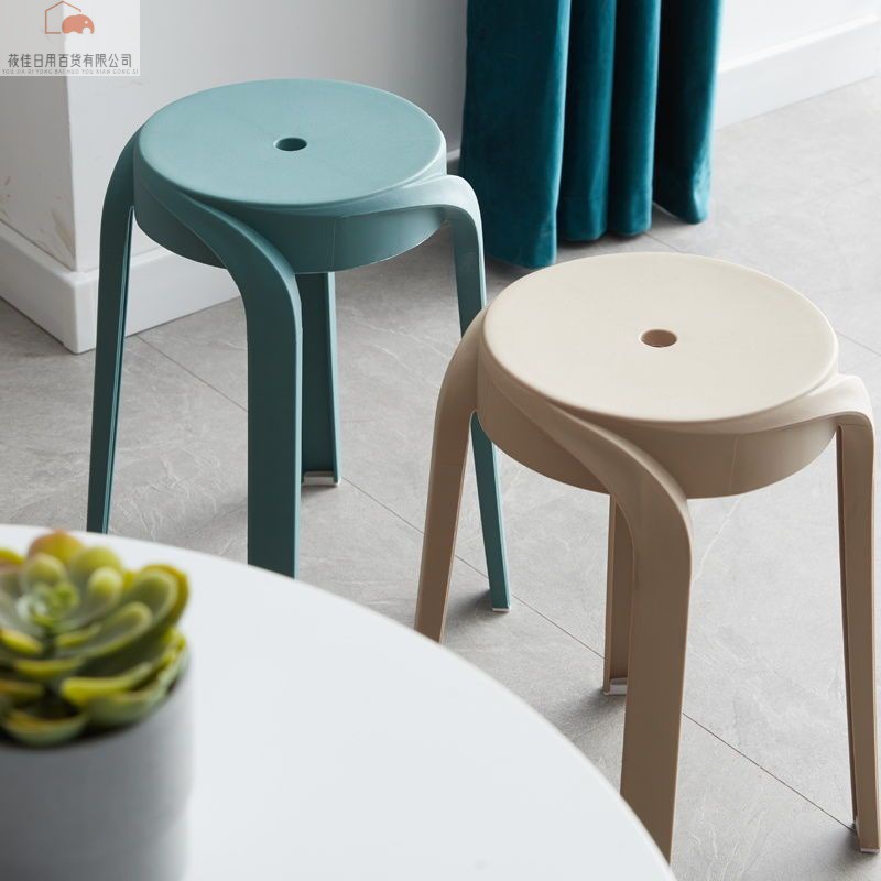 Ghế nhựa bán buôn nhà có thể xếp chồng lên nhau dày băng ghế cao lưới ghế màu đỏ phòng khách xếp chồng lên nhau phân tròn ghế ăn đơn giản - Hình 3 Ghế nhựa bán buôn nhà có thể xếp chồng lên nhau dày băng ghế cao lưới ghế màu đỏ phòng khách xếp chồng lên nhau phân tròn ghế ăn đơn giản - Hình 3