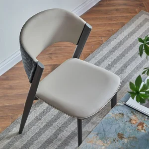Ghế Phòng Ăn Relax Sang Trọng Thiết Kế Thoải Mái Italy Nhà Bếp Phong cách châu Âu Ghế Tầng Hiện Đại Sedie Cucina Home Furiture MQ50CY - Hình 2