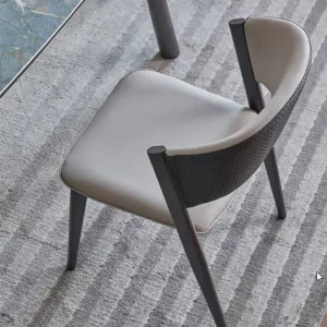 Ghế Phòng Ăn Relax Sang Trọng Thiết Kế Thoải Mái Italy Nhà Bếp Phong cách châu Âu Ghế Tầng Hiện Đại Sedie Cucina Home Furiture MQ50CY - Hình 3