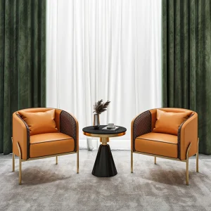 Ghế Phòng Khách Cao Cấp Sofa Độc Đáo Phòng Chờ Văn Phòng Cánh Tay Bắc Âu Sân Vườn Ghế Trang Điểm Vanity Hiện Đại Sillas Nội Thất Hậu Hiện Đại - Hình 3