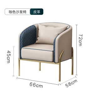 Ghế Phòng Khách Cao Cấp Sofa Độc Đáo Phòng Chờ Văn Phòng Cánh Tay Bắc Âu Sân Vườn Ghế Trang Điểm Vanity Hiện Đại Sillas Nội Thất Hậu Hiện Đại - Hình 4