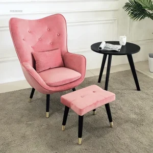 Ghế Phòng Khách Hiện Đại Nội Thất Gia Đình Căn Hộ Nhỏ Giải Trí Ghế Sofa Đơn Ban Công Sofa Lười Tựa Lưng Ghế Bành