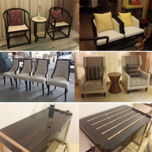 Ghế quý phi Cung cấp nội thất phòng suite khách sạn Châu Âu, sofa khách sạn, trường kỷ, nội thất phòng khách sạn EMT-LC11 - Hình 4