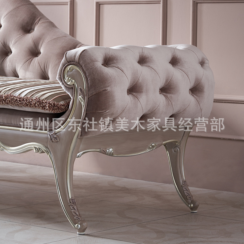Ghế quý phi Cung điện nội thất theo phong cách châu Âu chạm khắc ngọt ngào và lãng mạn ghế dài khóa khóa ghế tựa phòng ngủ vẻ đẹp nội thất cổ điển - Hình 4 Ghế quý phi Cung điện nội thất theo phong cách châu Âu chạm khắc ngọt ngào và lãng mạn ghế dài khóa khóa ghế tựa phòng ngủ vẻ đẹp nội thất cổ điển - Hình 4