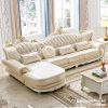 Ghế quý phi Kết hợp sofa phong cách châu âu phòng khách kết hợp sofa cả nhà phòng nhỏ góc da sang trọng đơn giản Châu Âu cả nhà set đồ nội thất