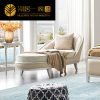 Ghế quý phi Mỹ nhẹ sang trọng trường kỷ ghế dài đẹp phòng ngủ phòng nhỏ phòng khách gỗ chắc chắn ghế sofa da đơn trường kỷ