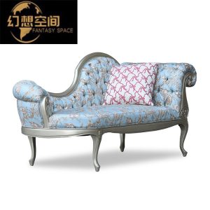 Ghế quý phi Người đẹp dựa vào ghế sofa lười Phong cách Mỹ Phong cách châu Âu nhẹ nhàng sang trọng Đơn Pháp vải nghệ thuật phòng nhỏ phòng ngủ ghế dài trường kỷ - Hình 2