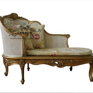 Ghế quý phi Người duy nhất của hoàng gia Ghế dài làm vườn kiểu Mỹ Phong cách châu Âu nghiên cứu bằng gỗ nguyên khối ghế sofa cửa sổ bay Ghế dài làm đẹp của đất nước Pháp