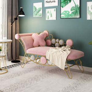 Ghế quý phi Nhà máy giao hàng trực tiếp Bắc Âu chaise longue sofa ghế ban công đơn phòng nhỏ phòng khách phòng ngủ vẻ đẹp sang trọng chiếc ghế dài Châu Âu