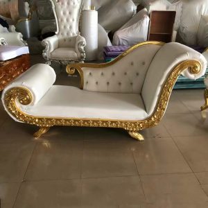 Ghế quý phi Nhà máy trực tiếp bán cung điện ghế dài phong cách Châu Âu ghế sofa đôi thủ công lá ghế dài phòng khách sạn ghế tựa - Hình 2
