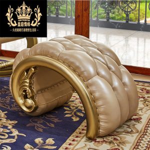 Ghế quý phi Phong Cách Châu Âu Gỗ Ghế Dài Ghế Bập bênh Sofa Kiểu Pháp Ghế Dài Phòng Ngủ Giường Cấp Phân Ghế Bập bênh Ghế Dài - Hình 4