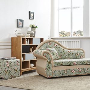 Ghế quý phi Phòng ngủ hiện đại phòng nhỏ sofa giường ghế phong cách Châu Âu vải đơn giản sập đơn ghế dài làm đẹp ghế dài - Hình 2