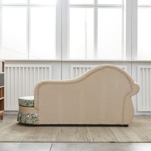 Ghế quý phi Phòng ngủ hiện đại phòng nhỏ sofa giường ghế phong cách Châu Âu vải đơn giản sập đơn ghế dài làm đẹp ghế dài - Hình 4