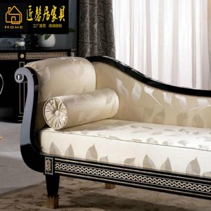 Ghế quý phi phòng ngủ tân cổ điển chạm khắc trường kỷ vẻ đẹp ghế salon ghế giải trí sofa ghế đồ nội thất - Hình 3