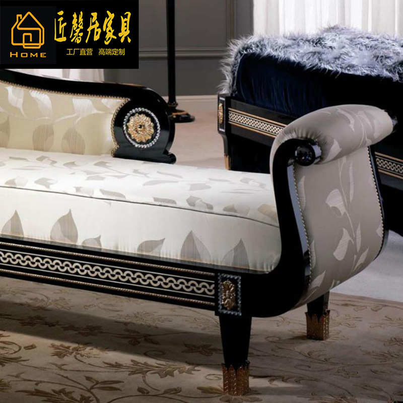 Ghế quý phi phòng ngủ tân cổ điển chạm khắc trường kỷ vẻ đẹp ghế salon ghế giải trí sofa ghế đồ nội thất - Hình 4 Ghế quý phi phòng ngủ tân cổ điển chạm khắc trường kỷ vẻ đẹp ghế salon ghế giải trí sofa ghế đồ nội thất - Hình 4