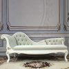 Ghế quý phi Sofa ghế đẩu ghế gỗ chắc chắn Phòng ngủ theo phong cách châu Âu Phòng ngủ chính Vải riêng biệt Ghế dài làm đẹp phòng nhỏ phòng khách giường sofa