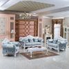 Ghế quý phi Sofa vải phong cách châu Âu 123 kết hợp căn hộ khách sạn cho thuê phòng ba người thẩm mỹ viện đôi phòng nhỏ có thể tháo rời và giặt sạch