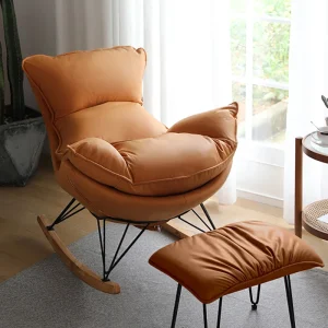Ghế Rocking Ghế Phòng Khách Phòng Chờ Gỗ Hiện Đại Thoải Mái Ghế Phòng Khách Lười Tân La Plegable Đồ Nội Thất - Hình 2
