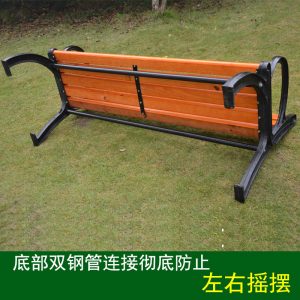 Ghế sân vườn ngoài trời Ghế giải trí Ghế công viên gang Ghế nhôm đúc Ghế sát trùng WPC - Hình 3
