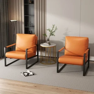 Ghế Sang Trọng Bắc Âu Ghế Sofa Phòng Khách Thư Giãn Cá Nhân Phòng Ăn Ghế Phòng Chờ Divano Letto Nội Thất Phòng MQ50KT - Hình 3