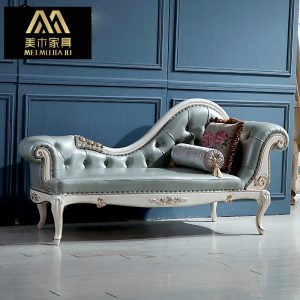 Ghế sofa chạm khắc theo phong cách châu Âu, cổ điển, sơn vàng trắng, kiểu Pháp, kiểu Pháp, ghế dài bằng gỗ bạch dương kiểu Pháp, kiểu dáng đẹp,