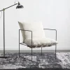 Ghế Sofa Đơn Phong cách châu Âu Ghế Lười Sang Trọng Sắt Ghế Ăn Phòng Khách Hiện Đại Nhà Thiết Kế Nội Thất Đàm Phán Nội Thất Thư Viện