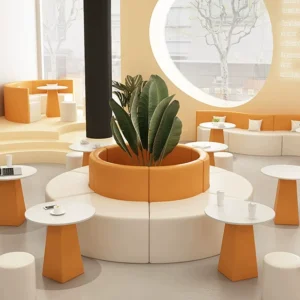 Ghế Sofa Hình Đặc Biệt, Quán Cà Phê Đàm Phán, Quầy Lễ Tân, Quán Cà Phê Sofa Bàn Ghế Kết Hợp