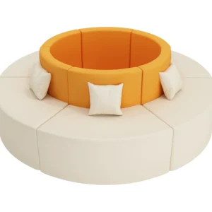 Ghế Sofa Hình Đặc Biệt, Quán Cà Phê Đàm Phán, Quầy Lễ Tân, Quán Cà Phê Sofa Bàn Ghế Kết Hợp - Hình 5