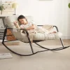 Ghế Sofa Lười Rocking Phòng Ngủ Ghế Ngoài Trời Chống Bẹp Đầu Phòng Chờ Ghế Bành Bắc Âu Đọc Giọng Thoải Mái Poltrona Salon Nội Thất