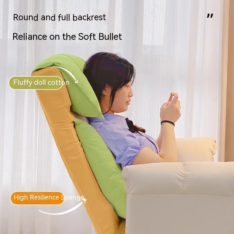 Ghế sofa Máy tính HouseHold Ghế sofa lười, Bàn làm việc, Tựa lưng văn phòng, Phòng ngủ dành cho bé gái có thể ngả, Ghế phát sóng trực tiếp thể thao điện tử - Hình 3 Ghế sofa Máy tính HouseHold Ghế sofa lười, Bàn làm việc, Tựa lưng văn phòng, Phòng ngủ dành cho bé gái có thể ngả, Ghế phát sóng trực tiếp thể thao điện tử - Hình 3