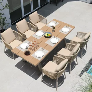 Ghế Sofa Ngoài Trời Sân Ban Công Giải Trí, Ngoài Trời Sân Hiên Phòng Nắng, Nhà Thiết Kế Góc Sân Vườn, Nội Thất Mây - Hình 2