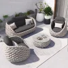 Ghế Sofa Ngoài Trời Sân Kết Hợp Sân Thượng Ngoài Trời Sân Vườn Ngoài Trời Ban Công Chống Nắng Chống Thấm Nước Giải Trí Ghế Mây Đôi