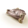 Ghế sofa phong cách châu Âu bằng gỗ nguyên khối chạm khắc hai mặt phòng khách sang trọng lớn và nhỏ Phong cách Mỹ nhẹ nhàng sang trọng bằng gỗ đặc chạm khắc cho ba người