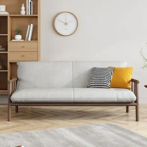 Ghế Sofa Phòng Khách Cao Cấp Giọng Gỗ Lười Loveseat Bắc Âu Hiện Đại Ghế Sofa Phòng Ăn Muebles Hogar Nội Thất Gia Đình MQ50SF - Hình 2