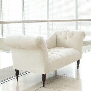 Ghế sofa vải phong cách Mỹ Ghế dài phong cách châu Âu ghế dài đẹp phòng ngủ giường sofa nhỏ cuối phân phòng nhỏ khóa ghế dài - Hình 3