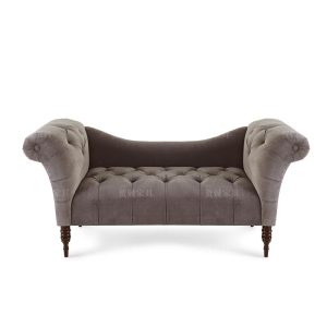 Ghế sofa vải phong cách Mỹ Ghế dài phong cách châu Âu ghế dài đẹp phòng ngủ giường sofa nhỏ cuối phân phòng nhỏ khóa ghế dài - Hình 4
