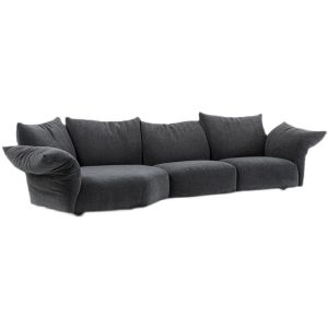 Ghế Sofa vải thiết kế hình cánh hoa nhập khẩu. - Hình 3