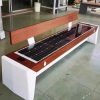 Ghế thông minh năng lượng mặt trời Ghế thông minh ngoài trời Ghế phát điện quang điện Sạc không dây WiFi Chiếu sáng Bluetooth