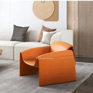 Ghế Tối Giản Đơn Giản Ghế Sofa Đơn Phòng Khách Hình Sáng Tạo M-Từ Cua Ghế Tiger Ghế - Hình 2