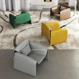 Ghế Tối Giản Đơn Giản Ghế Sofa Đơn Phòng Khách Hình Sáng Tạo M-Từ Cua Ghế Tiger Ghế - Hình 4