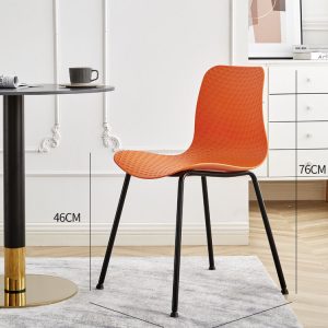 Ghế Trà Sữa Nhựa Tối Giản Thiết Kế Bắc Âu - Hình 2