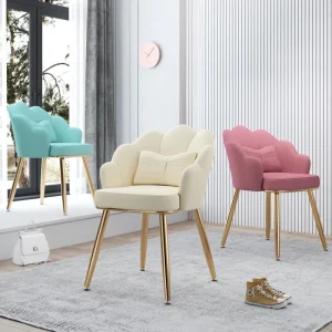 Ghế trang điểm gia đình Phong cách châu Âu bàn Ghế ăn sang trọng - Hình 2