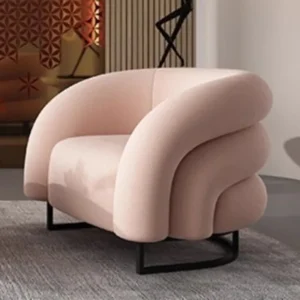 Ghế Trắng Ghế Phòng Khách Sang Trọng Thiết Kế Cá Nhân Phòng Chờ Hiện Đại Ghế Sofa Đơn Chaise Pliante Nội Thất MQ50KT - Hình 2