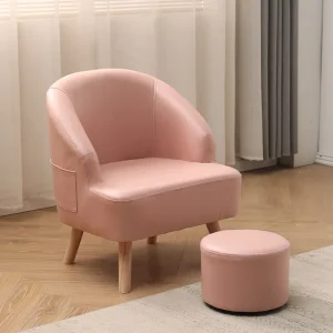 Ghế Trắng Ghế Phòng Khách Sofa Thiết Kế Sang Trọng Phòng Khách Cá Nhân Ghế Bành Bắc Âu Người Lớn Cadeira Game Thủ Nội Thất Gia Đình MQ50KT - Hình 3