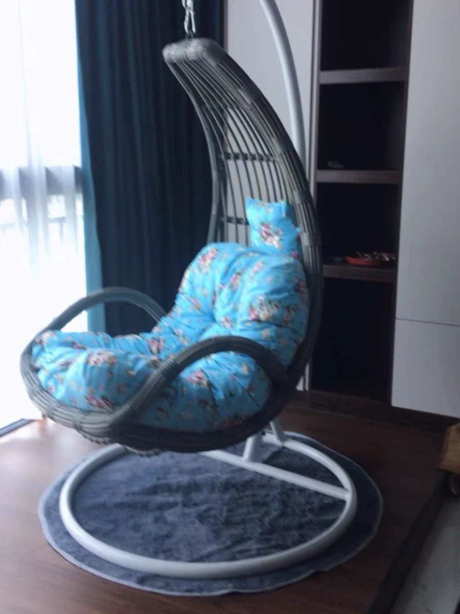 Ghế treo người lớn ghế mây giỏ treo ghế bập bênh đơn và đôi ngoài trời trong nhà cho trẻ em - Hình 2 Ghế treo người lớn ghế mây giỏ treo ghế bập bênh đơn và đôi ngoài trời trong nhà cho trẻ em - Hình 2