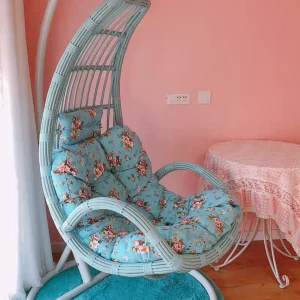 Ghế treo người lớn ghế mây giỏ treo ghế bập bênh đơn và đôi ngoài trời trong nhà cho trẻ em - Hình 5