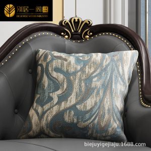 Ghế trường kỷ bọc da kiểu Mỹ gỗ nguyên khối Ghế dài đẹp kiểu châu Âu Ghế sofa sang trọng Ghế sô cô la có thể ngả cao cấp - Hình 2