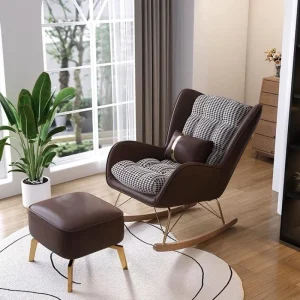 Ghế tựa có thể ngả ban công tại nhà giải trí ghế sofa lười phòng ngủ phòng khách Scandinavian ánh sáng sang trọng ghế tựa lớn hơn - Hình 4