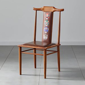 Ghế Tựa Lưng Phòng Ăn Khách Sạn Kiểu Dáng Á Đông - Hình 4