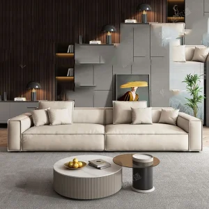 Ghế tựa Sofa lười Phòng khách Phòng khách hiện đại Sofa thiết kế phòng khách Accent trắng Sillon Nội thất phòng ngủ có thể ngả - Hình 3